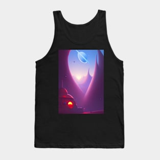 DREAMY PEACEFUL PLANET Tank Top